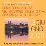 Corresponsabilità nel governo della città: opportunità o utopia?