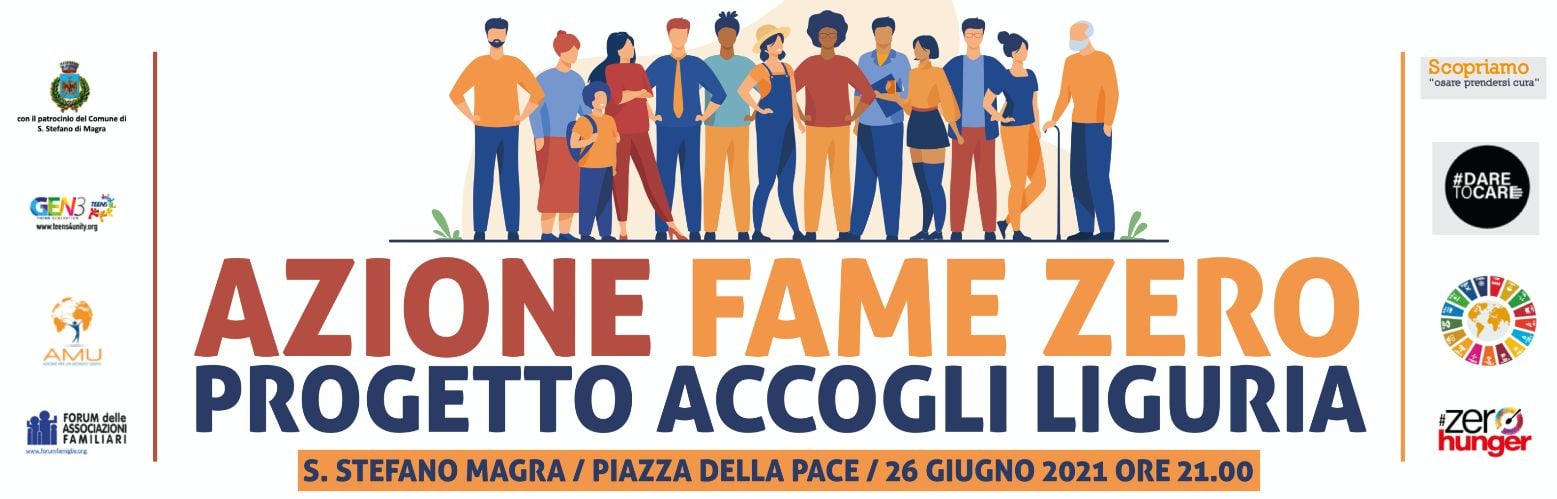 S. Stefano Magra (Liguria): 26 giugno conclusione progetto #Famezero