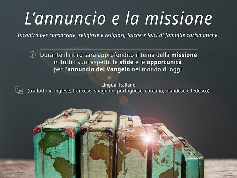 L'annuncio e la missione - Loppiano dal 20 al 24 febbraio 2024