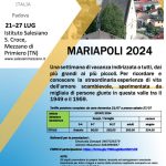 Mariapoli vacanza a Primiero dal 21 al 27 luglio 2024
